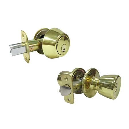 Taiwan Fu Hsing Industrial TG PB Tulip DBL Lockset BS7L2B KA3